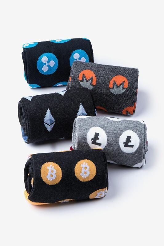 Cryptocurrency Sock Pack Socks Sock Genius 