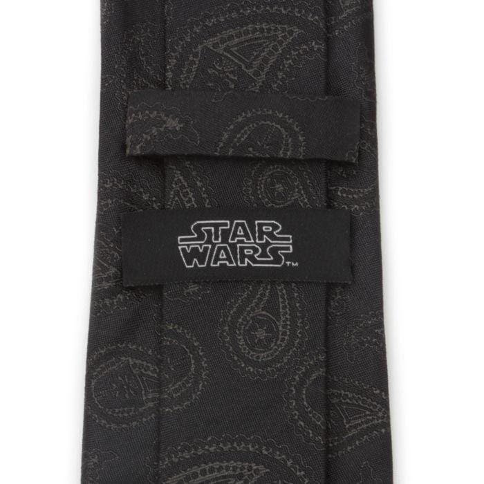 Star Wars Darth Vader Paisley Black Silk Men's Tie Ties Star Wars 