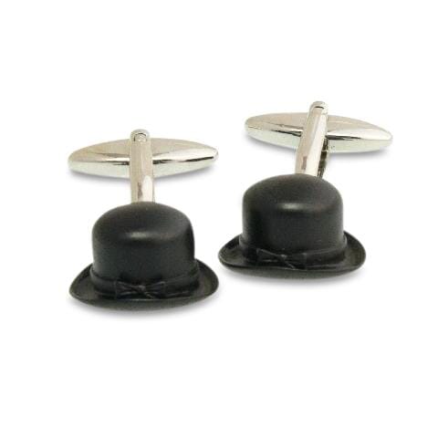 Bowler Hat Cufflinks Novelty Cufflinks Clinks Australia Bowler Hat Cufflinks 