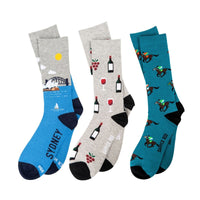 Sydney Socks Gift Set Gift Set Clinks