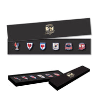 Sydney Roosters Logo NRL Pin Set Lapel Pin Clinks