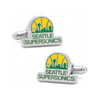Seattle Supersonics Cufflinks Novelty Cufflinks NBA
