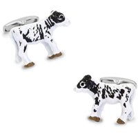 Black and White Cow Cufflinks 3D Novelty Cufflinks Clinks Australia Black and White Cow Cufflinks 3D