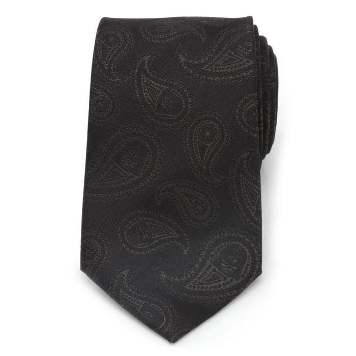 Star Wars Darth Vader Paisley Black Silk Men's Tie Ties Star Wars 