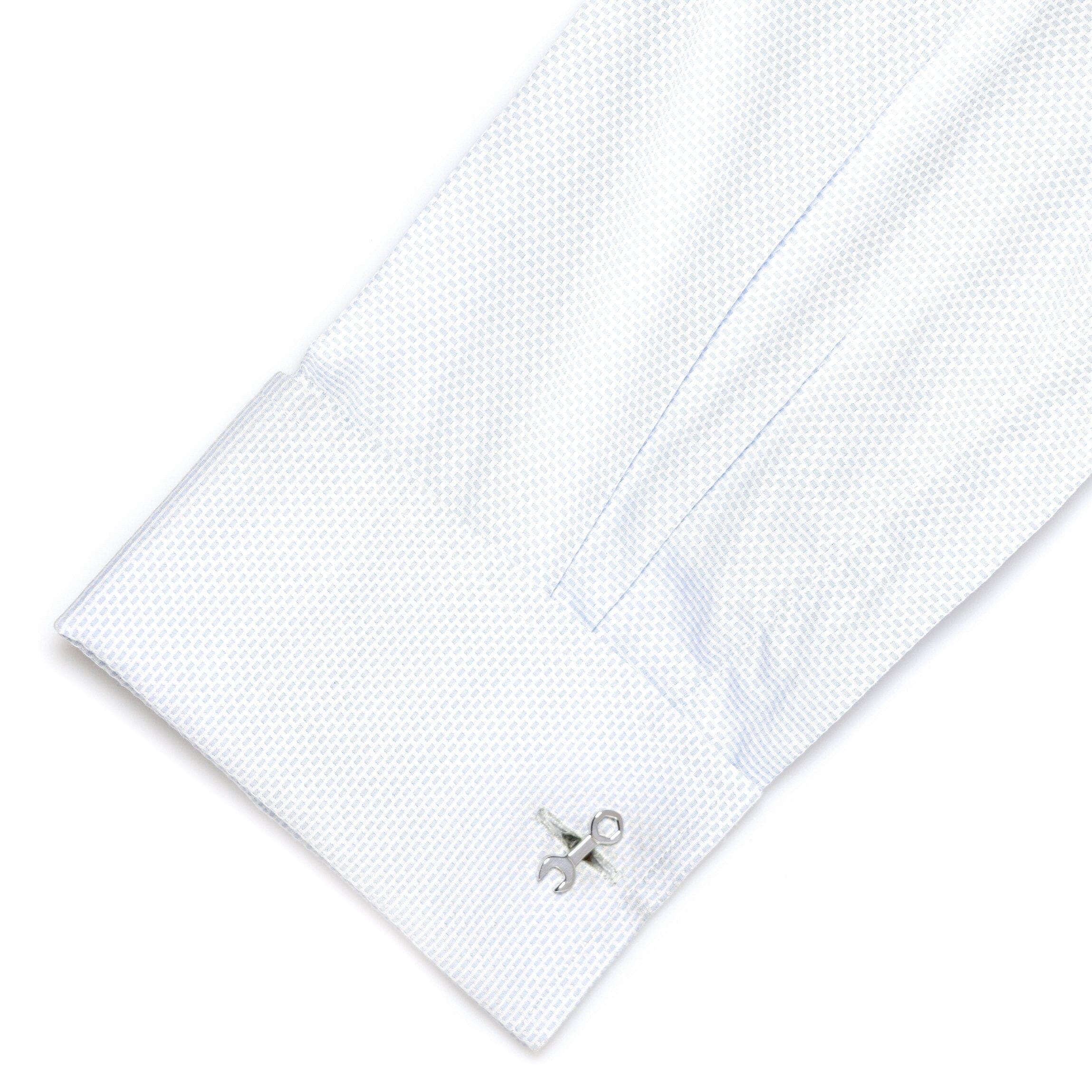 Spanner / Wrench Cufflinks Novelty Cufflinks Clinks Australia 