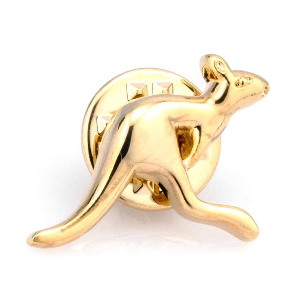 Australian Gold Kangaroo Lapel Pin Lapel Pin Clinks 