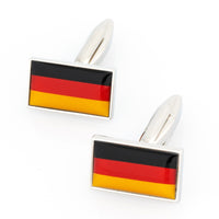 Flag of Germany - German Flag Cufflinks Novelty Cufflinks Clinks Australia Flag of Germany - German Flag Cufflinks