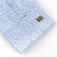 Plain Engravable Rectangle Cufflinks Classic & Modern Cufflinks Clinks Australia