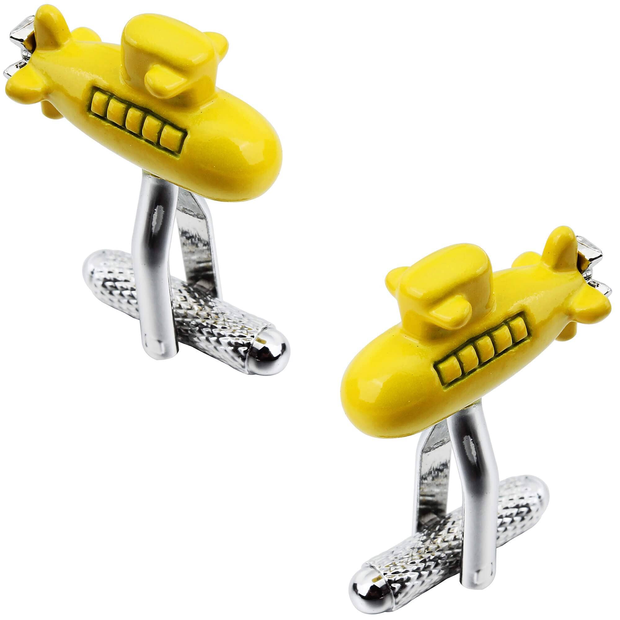 Yellow Submarine Cufflinks Novelty Cufflinks Clinks Australia 