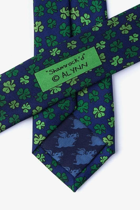 Shamrock'd Skinny Tie Ties Alynn 