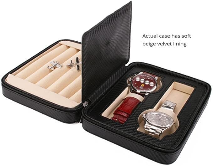 Executive Cufflink and Watch Case Cufflink Boxes Clinks 