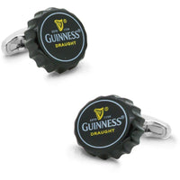Black Guinness Beer Cap Cufflinks Novelty Cufflinks Clinks Australia Black Guinness Beer Cap Cufflinks