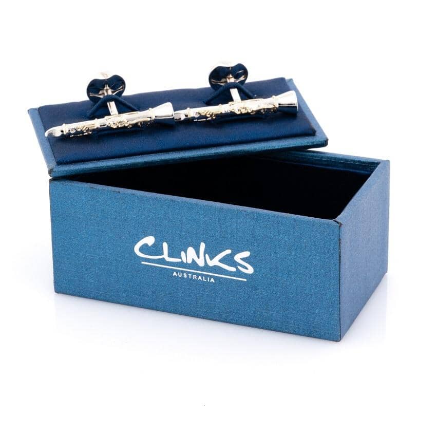 Clarinet Cufflinks Novelty Cufflinks Clinks Australia 