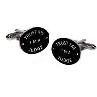 Trust Me I'm a Judge Cufflinks Novelty Cufflinks Clinks Australia Trust Me I'm a Judge Cufflinks