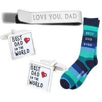 Best Dad Gift Set Gift Set Clinks