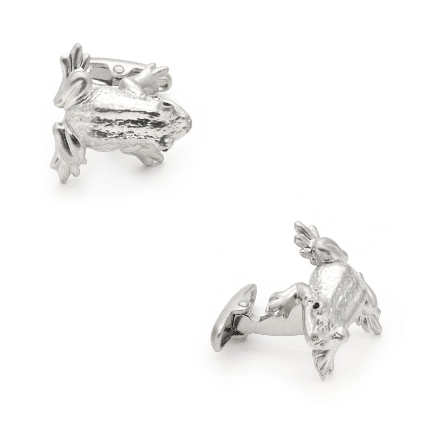 Silver Frog Cufflinks Novelty Cufflinks Clinks Australia 