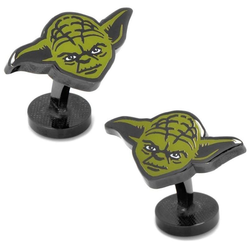 Star Wars Yoda Colour Cufflinks Novelty Cufflinks Star Wars Star Wars Yoda Colour Cufflinks 