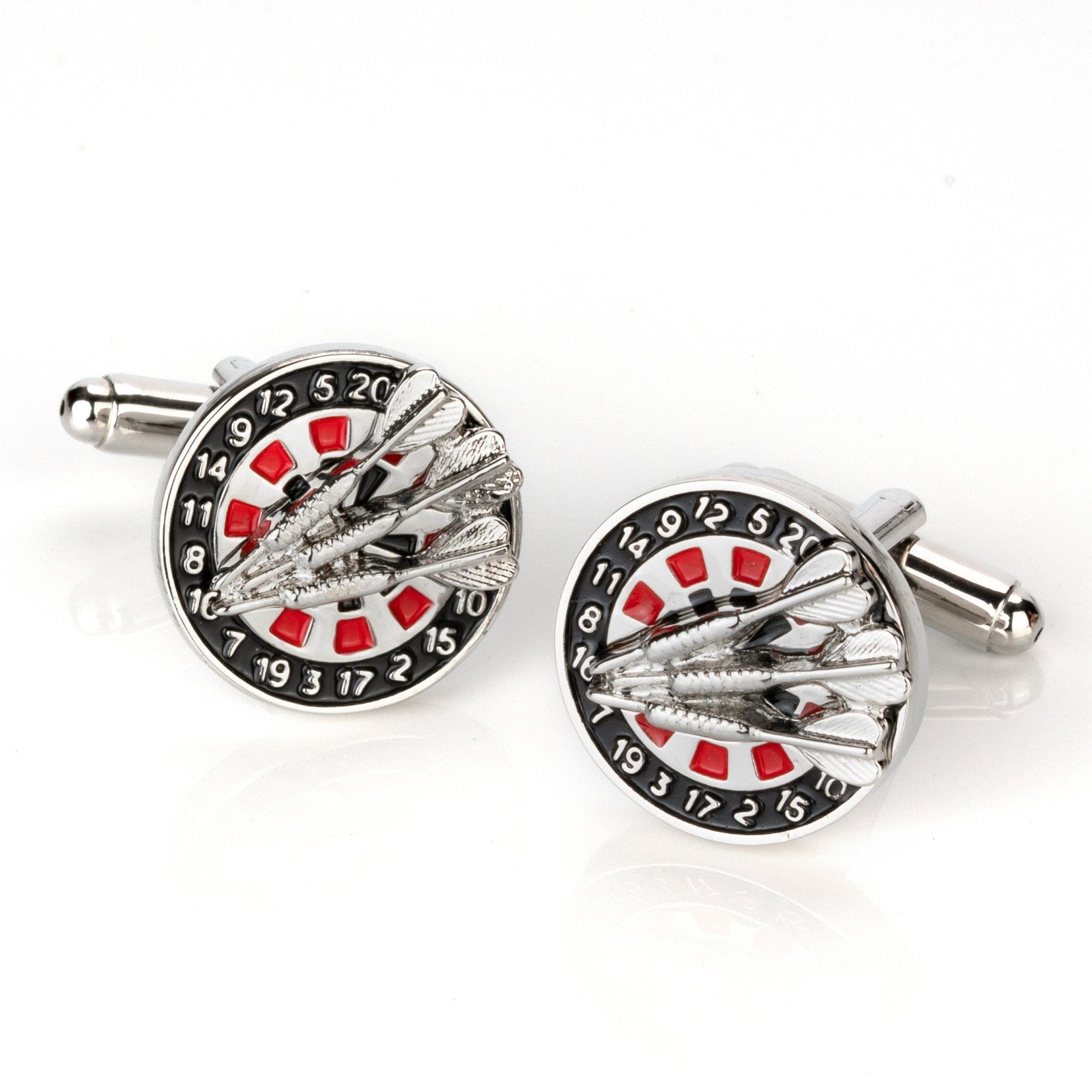 Darts and Board Cufflinks Novelty Cufflinks Clinks Australia 