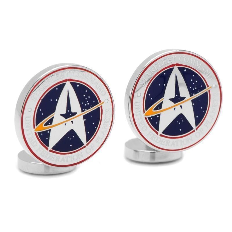 Star Trek Starfleet Command Cufflinks Novelty Cufflinks Star Trek 