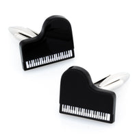 Black & White Piano Cufflinks Novelty Cufflinks Clinks Australia Black & White Piano Cufflinks