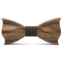Dark Wood Brown Fabric Adult Bow Tie Bow Ties Clinks Dark Wood Brown Fabric Adult Bow Tie