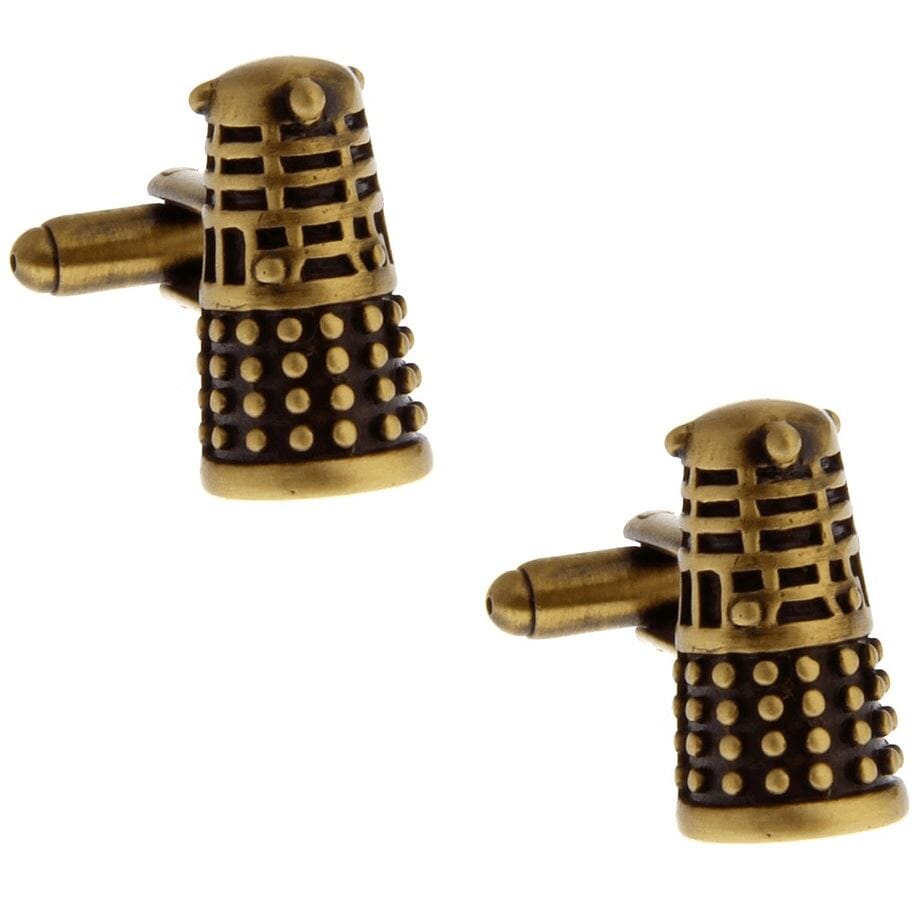 Dalek Inspired Cufflinks Novelty Cufflinks Clinks Australia Dalek Inspired Cufflinks 