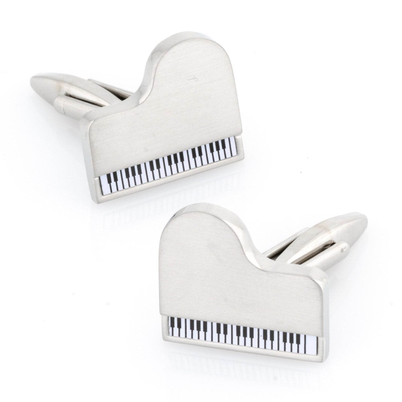 Silver Piano Cufflinks Novelty Cufflinks Clinks Australia Silver Piano Cufflinks 
