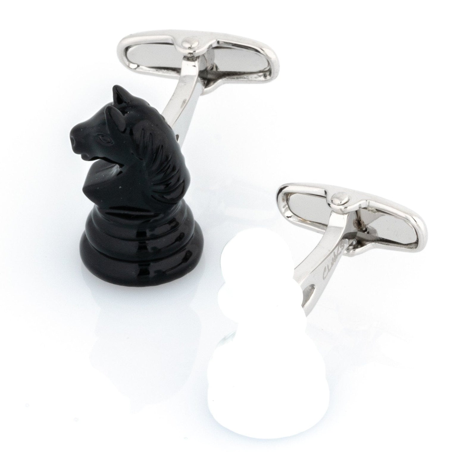 Black and White Chess Cufflinks Novelty Cufflinks Clinks Australia Black and White Chess Cufflinks 