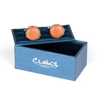 Colour Hamburger Cufflinks Novelty Cufflinks Clinks Australia