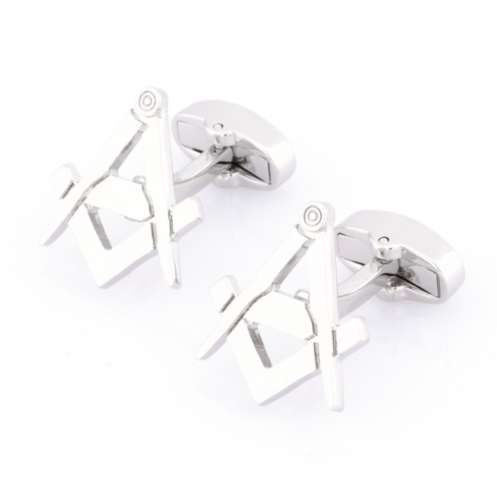 Freemason Masonic Silver Cufflinks Novelty Cufflinks Clinks Australia 