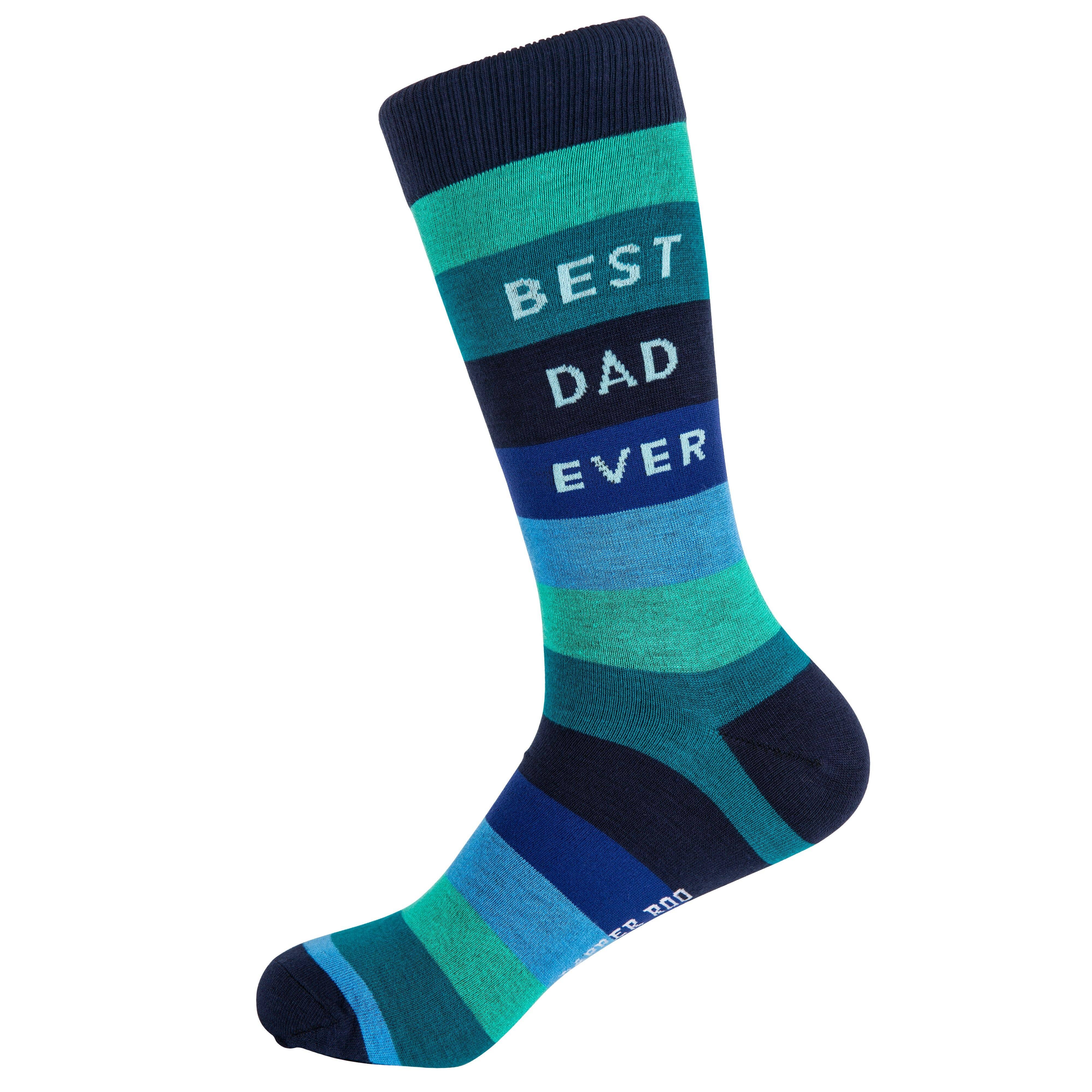 Best Dad Ever Bamboo Socks by Dapper Roo Socks Dapper Roo 