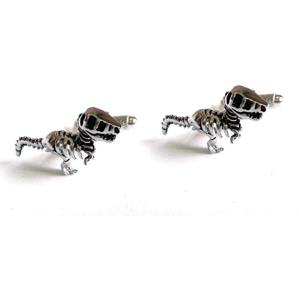 T-Rex Skeleton Dinosaur Cufflinks Novelty Cufflinks Clinks Australia 
