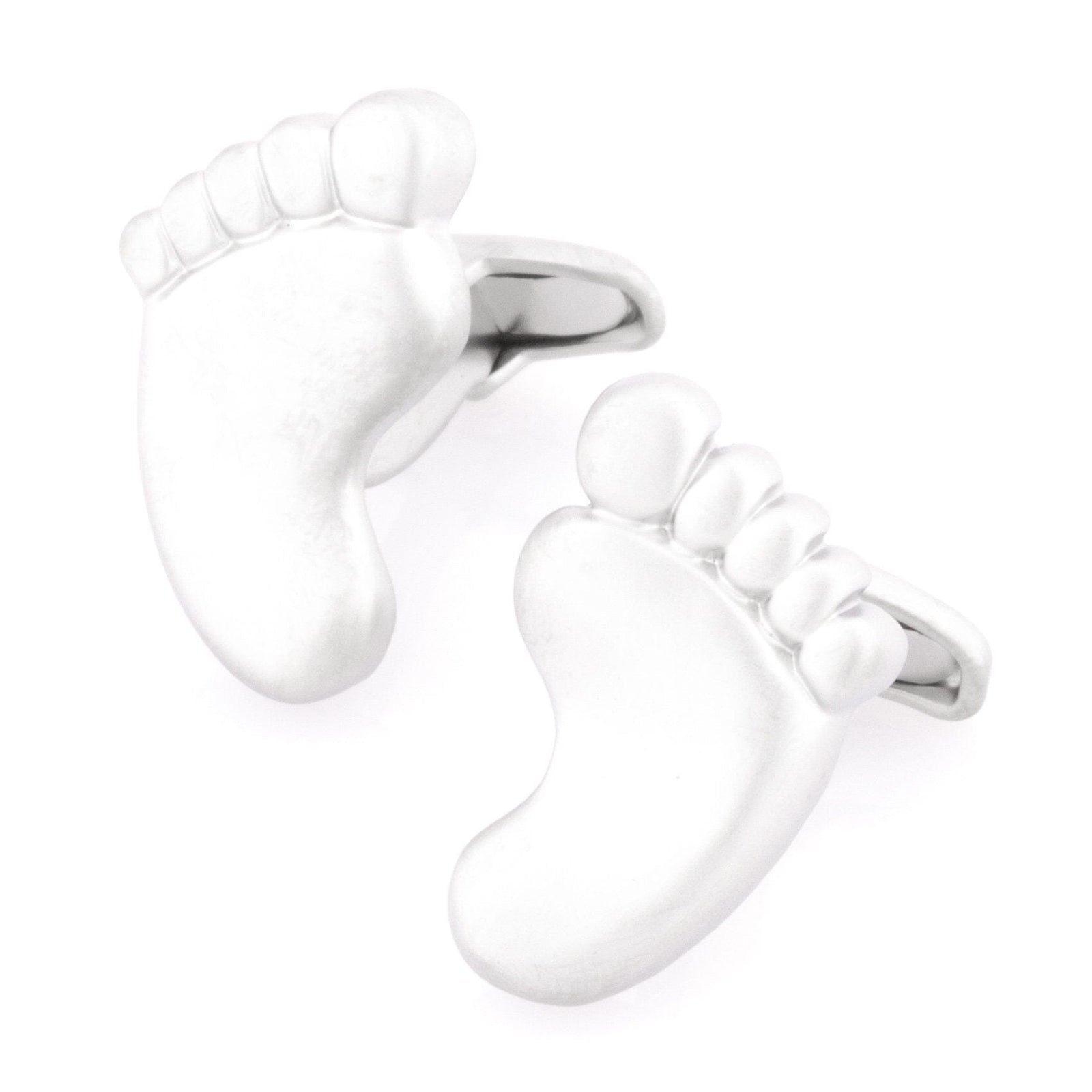 Baby Feet Cufflinks Silver Cufflinks Clinks Australia 