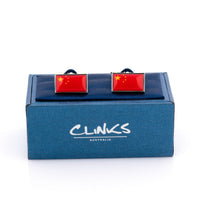 Flag of China - China Flag Cufflinks Novelty Cufflinks Clinks Australia