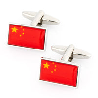 Flag of China - China Flag Cufflinks Novelty Cufflinks Clinks Australia