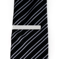 Shiny Silver Tie Bar 55m Tie Clips Clinks