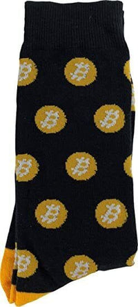 Bitcoin Sock in Black Socks Alynn
