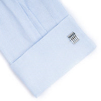 Steel Bar Cufflinks Classic & Modern Cufflinks Clinks Australia