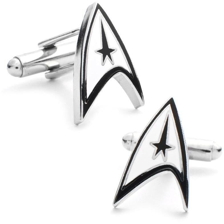 Star Trek Delta Shield Enamel Cufflinks Novelty Cufflinks Star Trek Star Trek Delta Shield Enamel Cufflinks 