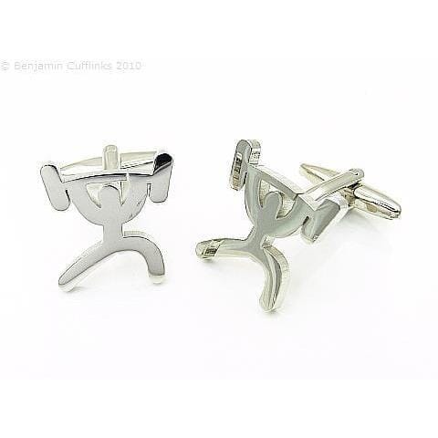 Weightlifting Logo Cufflinks Novelty Cufflinks Clinks Australia Weightlifting Logo Cufflinks 