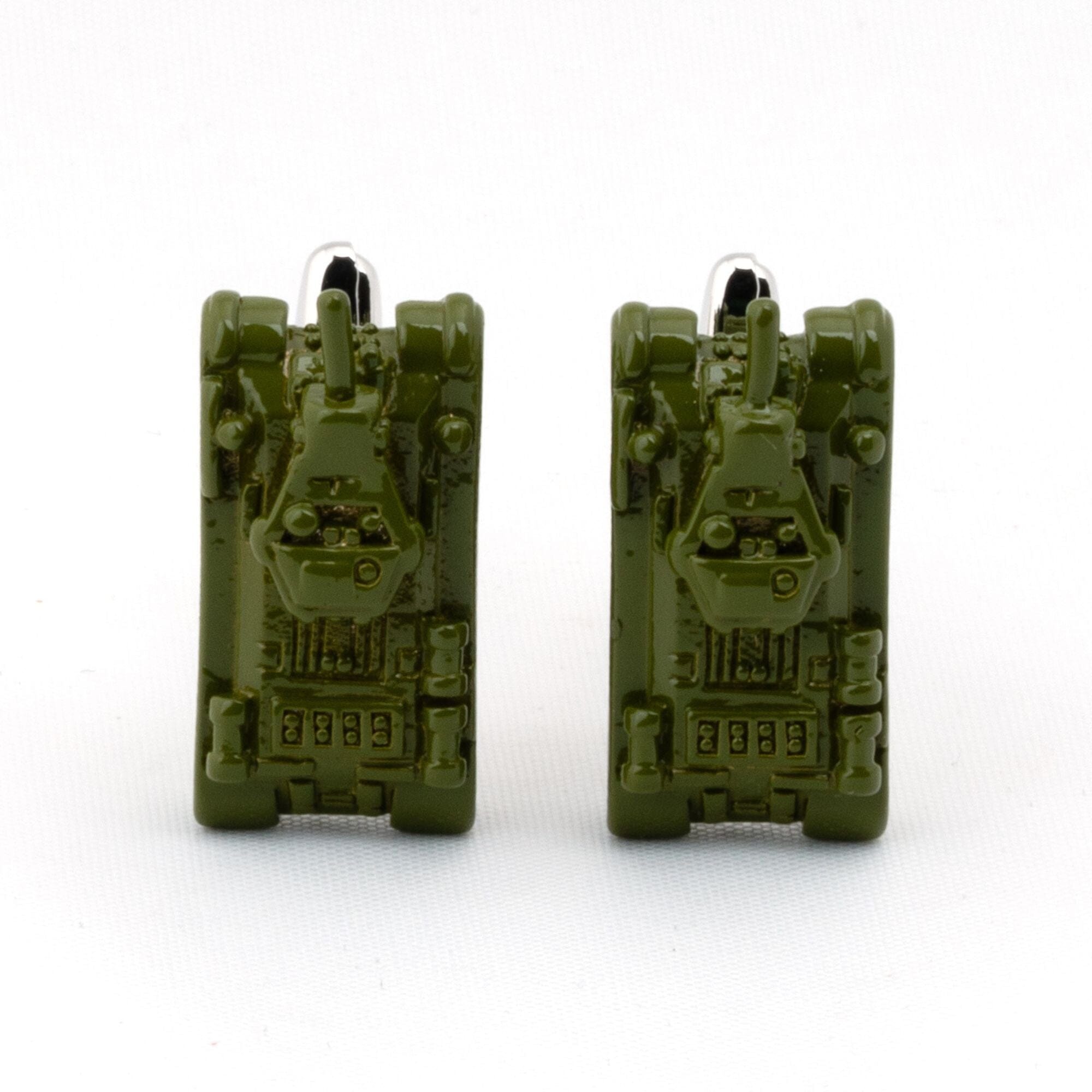 Green Army Tank Cufflinks Novelty Cufflinks Clinks Australia 