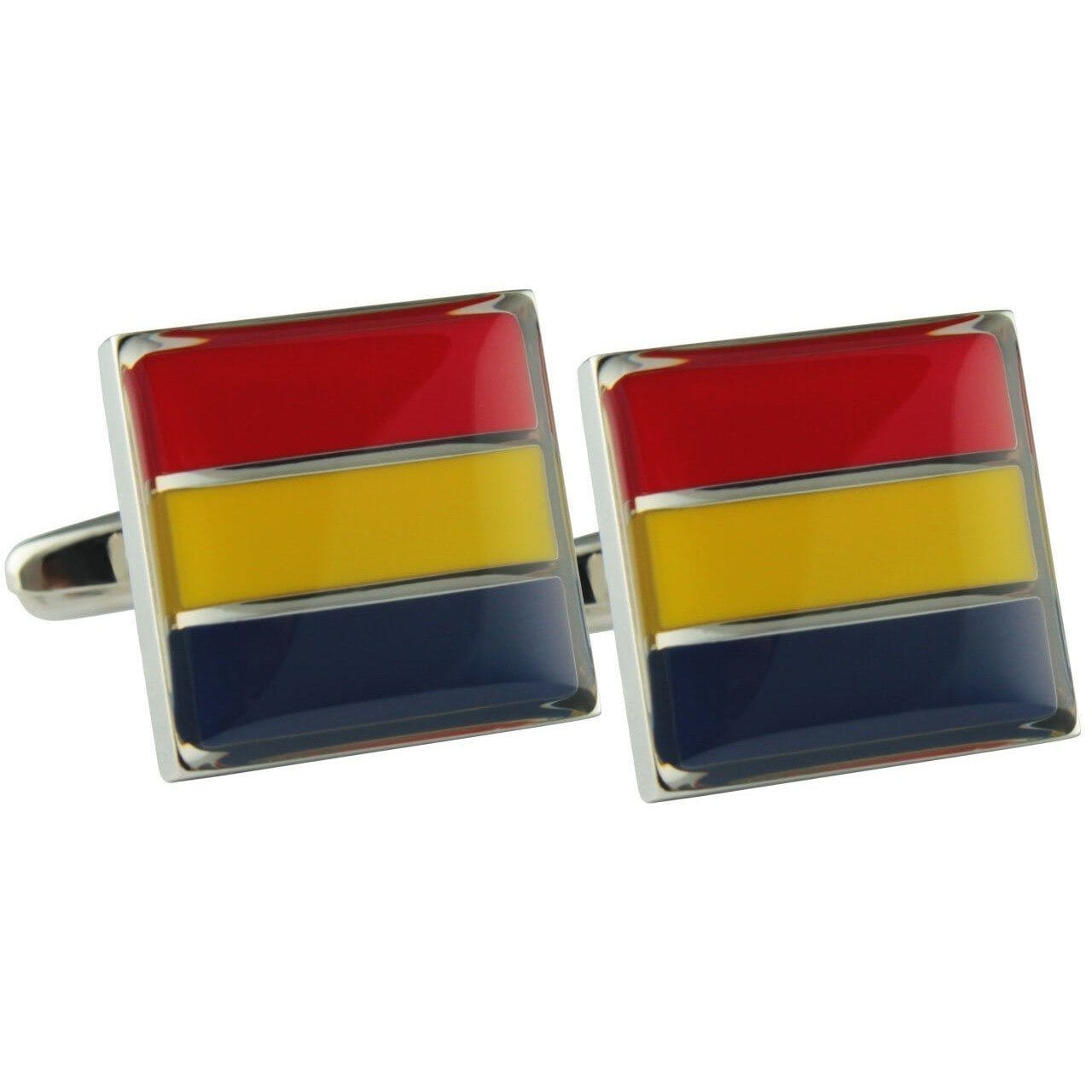 Colour Adelaide Crows AFL Cufflinks Novelty Cufflinks AFL Colour Adelaide Crows AFL Cufflinks 
