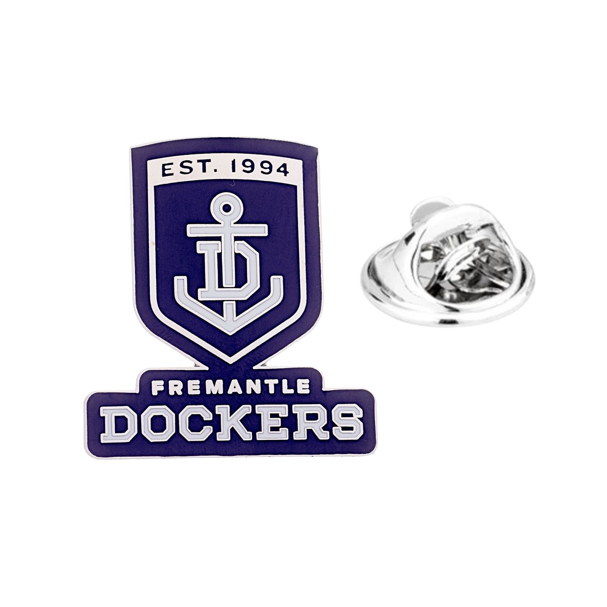 Fremantle Dockers Logo AFL Pin Lapel Pin Clinks Australia Default 