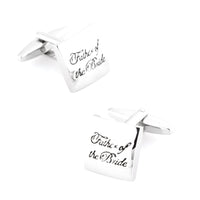 Father of the Bride Curved Silver Wedding Cufflinks Wedding Cufflinks Clinks Australia Father of the Bride Curved Silver