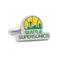Seattle Supersonics Cufflinks Novelty Cufflinks NBA