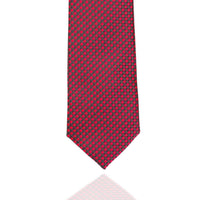 Red and Black Weave MF Tie Ties Cuffed.com.au