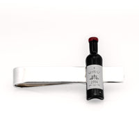Shiraz Red Wine Bottle Tie Bar Tie Bars Clinks