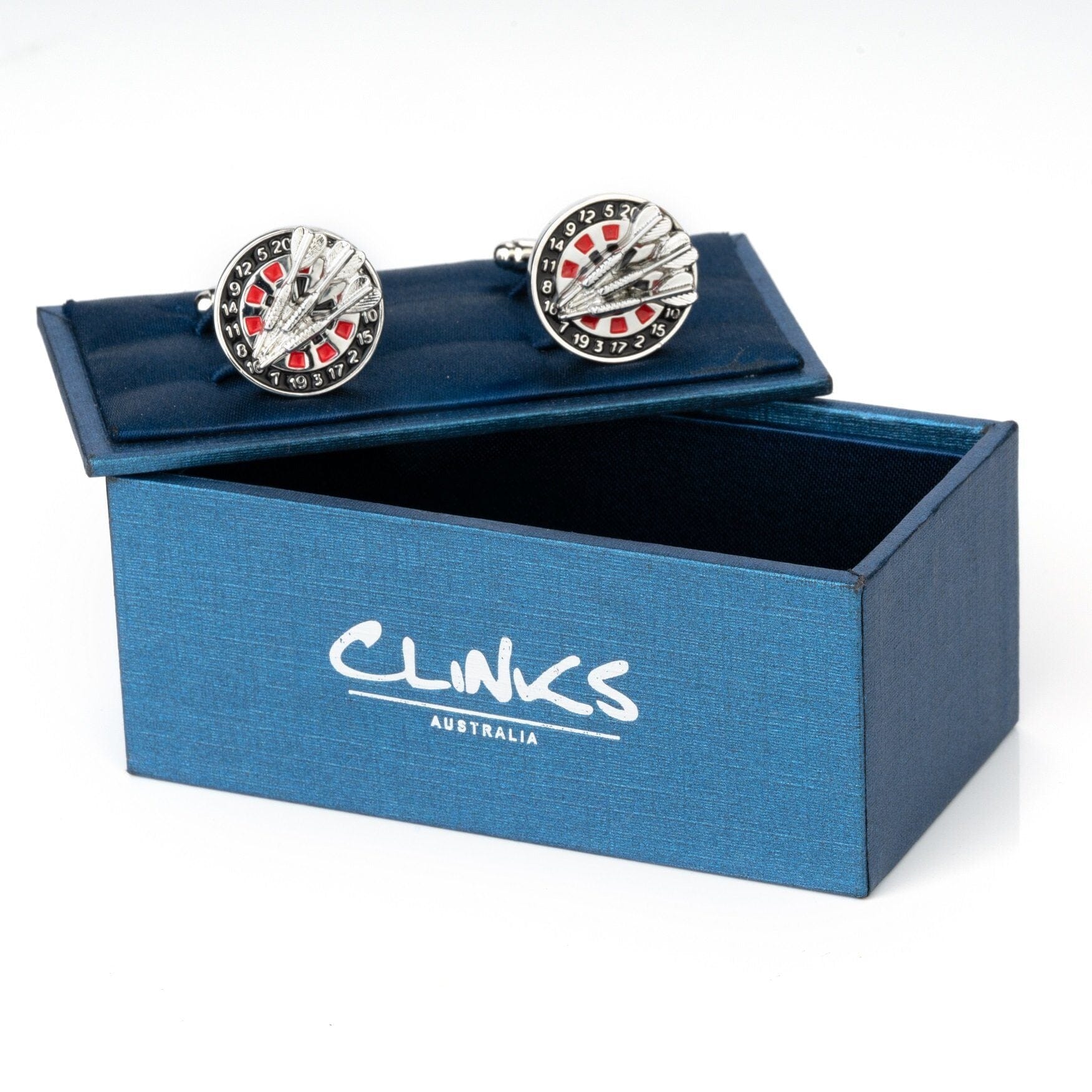 Darts and Board Cufflinks Novelty Cufflinks Clinks Australia 
