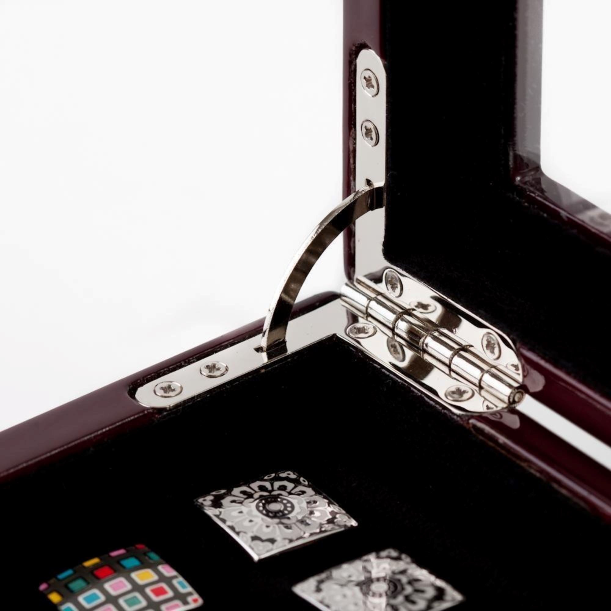 36 Pair Mahogany Cufflink Box Cufflink Boxes Clinks Australia 