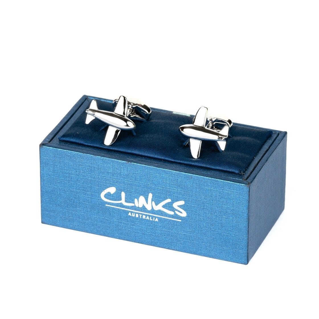 Bubble Plane Silver Cufflinks Novelty Cufflinks Clinks Australia 
